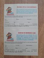 Bijna 40 jaar oude NINTENDO club kaart, Ophalen of Verzenden, Overige typen
