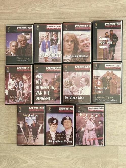 van Kooten & de Bie Bliotheek 11x, Cd's en Dvd's, Dvd's | Cabaret en Sketches, Gebruikt, Tv-programma of Sketches, Alle leeftijden
