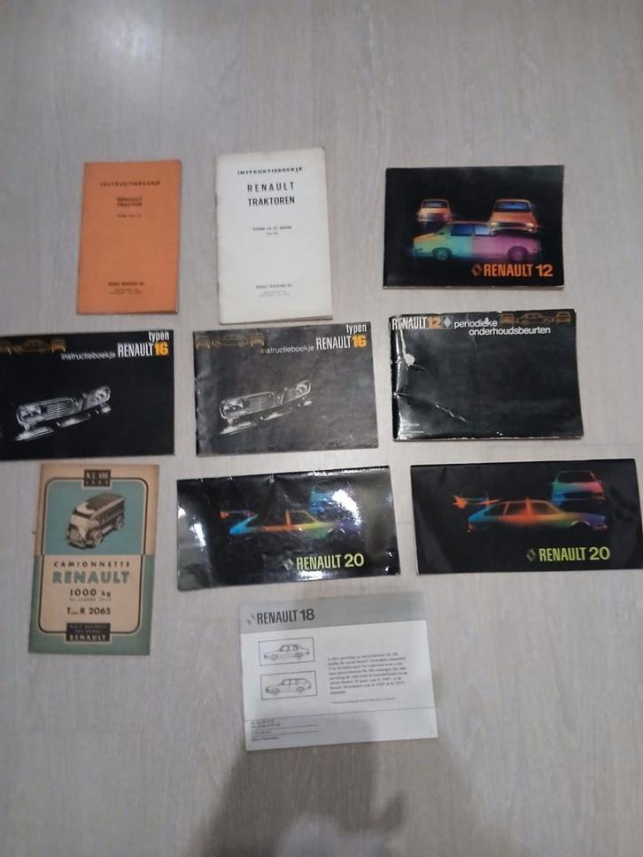 Instructie boekjes Renault, Auto diversen, Handleidingen en Instructieboekjes, Ophalen of Verzenden