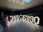 Lichtcijfers te koop nieuw metaal 0/9 A/Z, Ophalen of Verzenden
