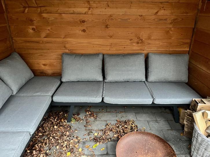 Forza Vadena lounge tuinbanken en tafel, Tuin en Terras, Tuinbanken, Gebruikt, Aluminium, Ophalen