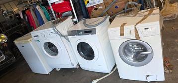 Wasmachine s  2 x en droger met afvoer. Koelkast partij  beschikbaar voor biedingen