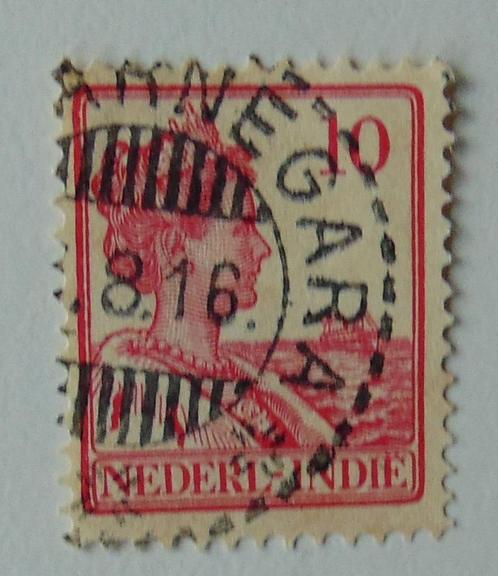Ned. Indie: K089-014: nrr 114 korteba stempel Bandjar-Negara, Postzegels en Munten, Postzegels | Nederlands-Indië en Nieuw-Guinea
