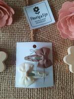 2 klikklak haarspeldjes 3.8 cm beige bruin, Ophalen of Verzenden, Nieuw