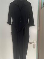 Travelstof jumpsuit mt L, Kleding | Dames, Jumpsuits, Ophalen of Verzenden, Zo goed als nieuw, Maat 42/44 (L), Blauw