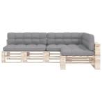 NIEUWE Tuinkussens Palletbankkussens grijs, beige, crème of, Tuin en Terras, Venlo, Haba Trading, Nieuw, Ophalen of Verzenden