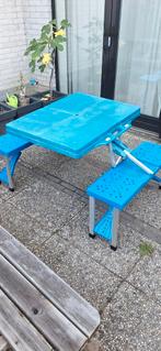 Picknicktafel tafel opvouwbaar inklapbaar gebruikt, Ophalen, Gebruikt, Rechthoekig, Inklapbaar