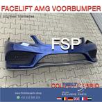 W207 FACELIFT AMG VOORBUMPER COMPLEET BLAUW Mercedes E Klass