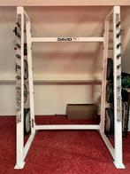 David 11 Krachtstation / Squat Rack/ squatrack/ squat rek, Sport en Fitness, Fitnessmaterialen, Ophalen of Verzenden, Gebruikt