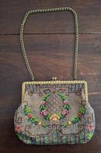Antieke handtas met microkralen., Antiek en Kunst, Ophalen of Verzenden, Dames, Whiting & Davis