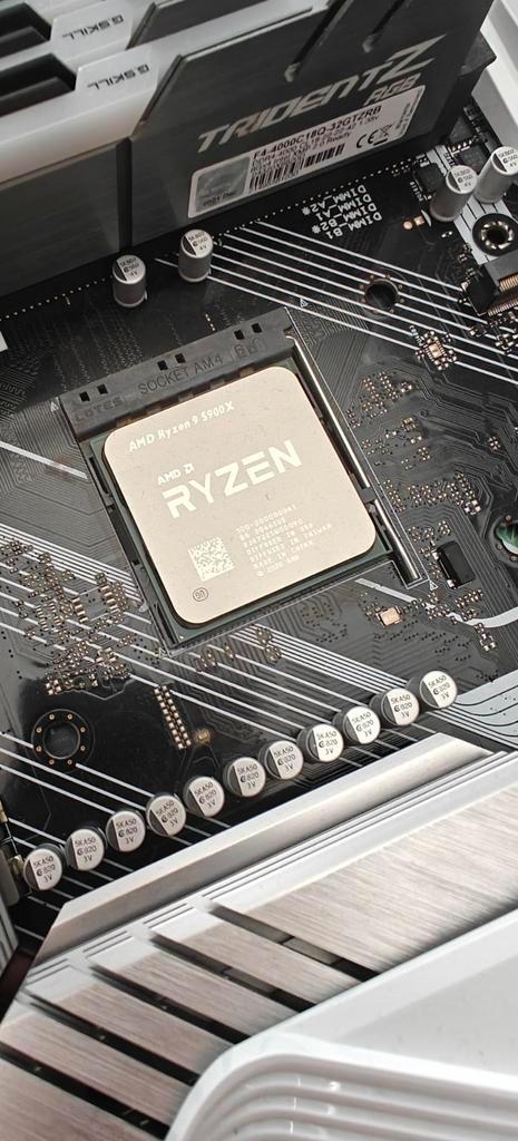 Ryzen 5900X (incl AOI)+Asus Prime X570 PRO+Gskill 32gb ddr4, Computers en Software, Moederborden, Zo goed als nieuw, DDR4, Ophalen of Verzenden