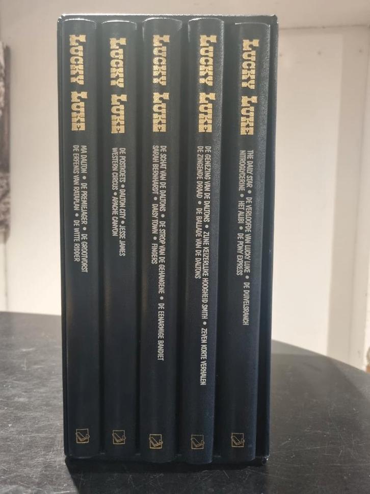 Lucky Luke Hardcover Collectie - 5 Albums, Boeken, Encyclopedieën, Zo goed als nieuw, Los deel, Algemeen, Ophalen of Verzenden