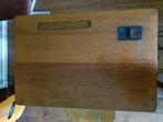 Vintage schooltafeltje met stoeltje, Ophalen, Gebruikt, Tafel(s) en Stoel(en)