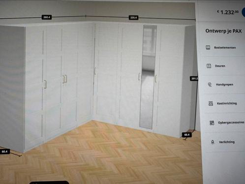 Pax kast 260 x 235 x 201, Huis en Inrichting, Kasten | Kledingkasten, Zo goed als nieuw, 200 cm of meer, 50 tot 75 cm, Ophalen