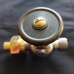 Thermostatische Hoekradiatorkraan - Messing & Bakeliet, Ophalen of Verzenden, Kraan