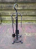 Gietijzeren Haard Accessoires Set, Ophalen, Gebruikt, Houthaard