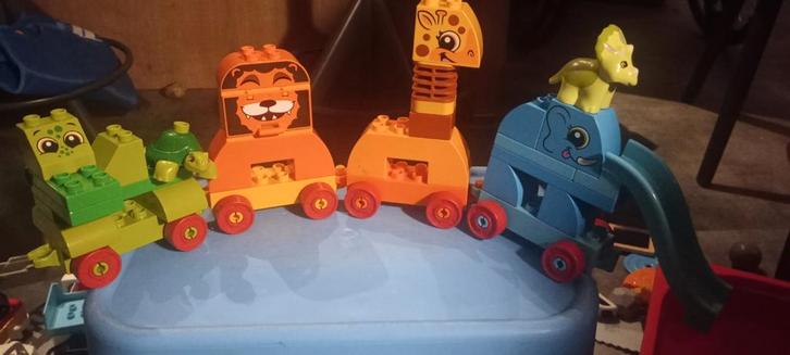 LEGO Duplo Dieren Trein 10863, Kinderen en Baby's, Speelgoed | Duplo en Lego, Gebruikt, Ophalen