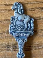 Vintage verzilverde theelepel Dierenbescherming Pony, Antiek en Kunst, Antiek | Bestek, Ophalen of Verzenden