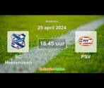 SC Heerenveen-PSV, Tickets en Kaartjes, Mei, Losse kaart, Twee personen