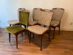 Set 5 vintage Louis van Teeffelen WéBé stoelen, Ophalen
