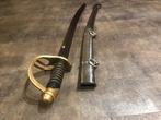 fraaie metalen korte sabel, 72 cm lang, Ophalen of Verzenden, Landmacht, Nederland, Zwaard of Sabel