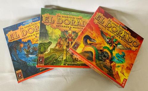 De zoektocht naar El Dorado - Drie Uitbreidingen | Bordspel, Hobby en Vrije tijd, Gezelschapsspellen | Bordspellen, Nieuw, Een of twee spelers