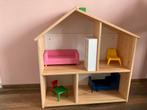 IKEA poppenhuis met meubeltjes, Kinderen en Baby's, Speelgoed | Poppenhuizen, Ophalen, Gebruikt, Poppenhuis