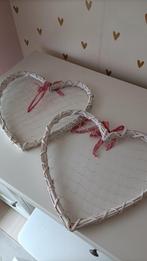 Brocante hart hangers, Ophalen of Verzenden, Zo goed als nieuw