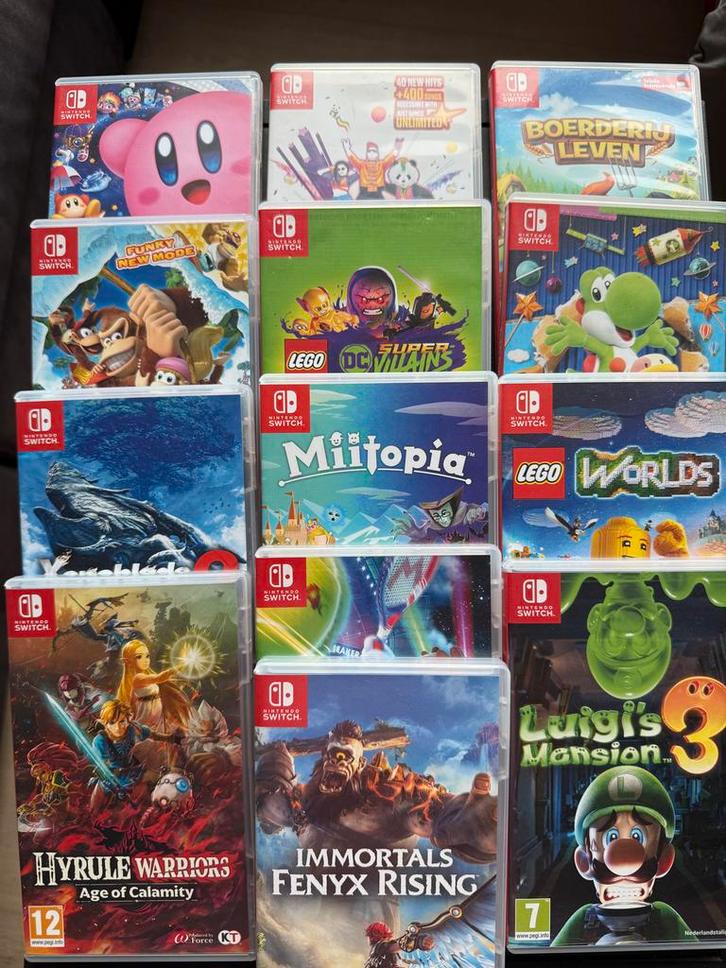 Nintendo Switch Games - Collectie van 13 top games!, Spelcomputers en Games, Games | Nintendo Switch, Zo goed als nieuw, Avontuur en Actie