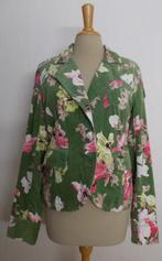 Groen fluweel look print jasje van Didi! M/2, Maat 38/40 (M), Verzenden, Zo goed als nieuw, Jasje