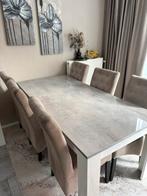 Eettafel, Salontafel + 6 Stoelen - Goede Staat!, Ophalen, 100 tot 150 cm, Zo goed als nieuw, Vijf personen of meer