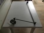 knikarmlamp, Huis en Inrichting, Lampen | Tafellampen, Ophalen, Zo goed als nieuw, Modern, maar past eigenlijk in elk interieur.