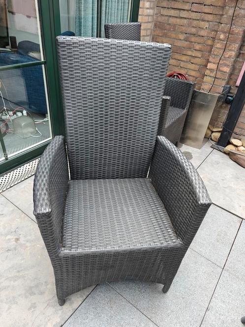collection Bois le Duc, Tuin en Terras, Tuinstoelen, Gebruikt, Wicker, Verstelbaar, Ophalen
