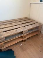 3 Europallets -, Doe-het-zelf en Verbouw, Hout en Planken, Ophalen, Gebruikt, Grenen, 50 mm of meer