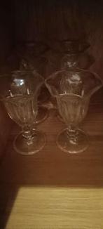 6 vintage ijscoupes, Huis en Inrichting, Keuken | Servies, Ophalen, Glas of Glazen, Overige stijlen, Glas