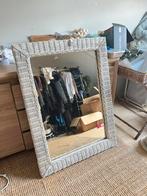 Rattan riviera maison spiegel, Ophalen, Minder dan 50 cm, Zo goed als nieuw, Minder dan 100 cm