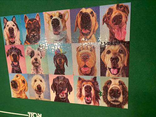 Legpuzzel dog nose, Hobby en Vrije tijd, Denksport en Puzzels, Gebruikt, Legpuzzel, 500 t/m 1500 stukjes, Ophalen of Verzenden