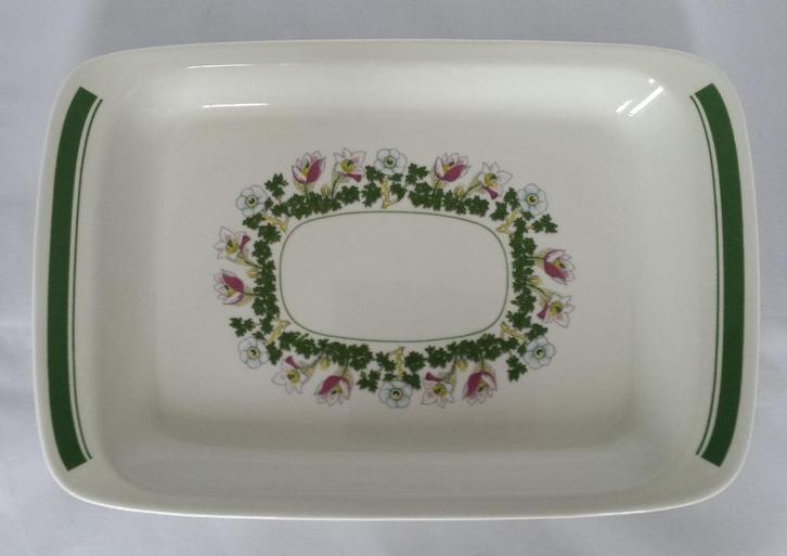 Figgjo Flint Anitra - rechthoekige schaal (Rolf Froyland), Huis en Inrichting, Keuken | Servies, Zo goed als nieuw, Schaal of Schalen