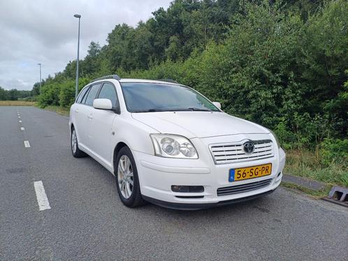 Toyota Avensis 1.8 16V Vvt-i WGN Linea SOL 2006 Wit, Auto's, Toyota, Particulier, Avensis, Airbags, Airconditioning, Centrale vergrendeling
