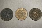 Lotje 2,5 cent munten, Postzegels en Munten, Munten | Nederland, Overige waardes, Koning Willem III, Verzenden