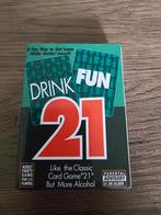 Drink Fun 21 Kaartspel - Nieuw!, Een of twee spelers, Ophalen of Verzenden, Nieuw, Onbekend