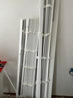 Witte Jaloezieën, Huis en Inrichting, Stoffering | Gordijnen en Lamellen, Gebruikt, 100 tot 150 cm, 200 cm of meer, Wit