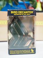 71. Bird Decanter Groen met 22k good, Ophalen