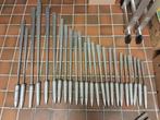 31 orgelpijpen / pijpwerk Trompet voor bv. pedaal pijporgel, Muziek en Instrumenten, Ophalen, Gebruikt, 2 klavieren, Pijporgel