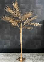 Boom Palm Bladeren 1 Stam Staal Goud, Veens Living, Nieuw, Elst, Info@veensliving.nl