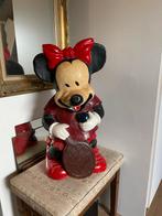 Mini Mouse | houten beeld (63 cm hoog), Verzamelen, Ophalen of Verzenden, Mickey Mouse, Gebruikt, Beeldje of Figuurtje