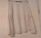 Witte blouse met broderie en wijde mouwen maat 34 (nieuw), Kleding | Dames, Blouses en Tunieken, Ophalen of Verzenden, Nieuw