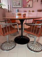 Retro Draaistoelen met Chrome Onderstel, Ophalen, Gebruikt