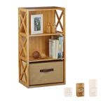 Bamboe rek met mand, Ophalen of Verzenden, Nieuw