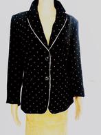 elegante gevoerde blazer van Marccain maatje 6, Zwart, Maat 42/44 (L), Ophalen of Verzenden, Zo goed als nieuw